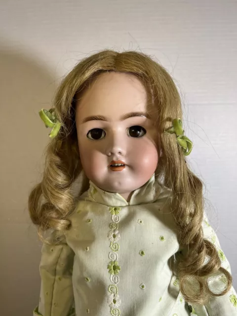 Antique 24" Heinrich Handwerck Simon & Halbig German Bisque Head Doll