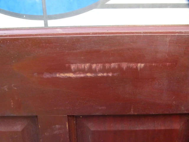 hardwood front Door Glass Panel Edwardian Victorian Door 11