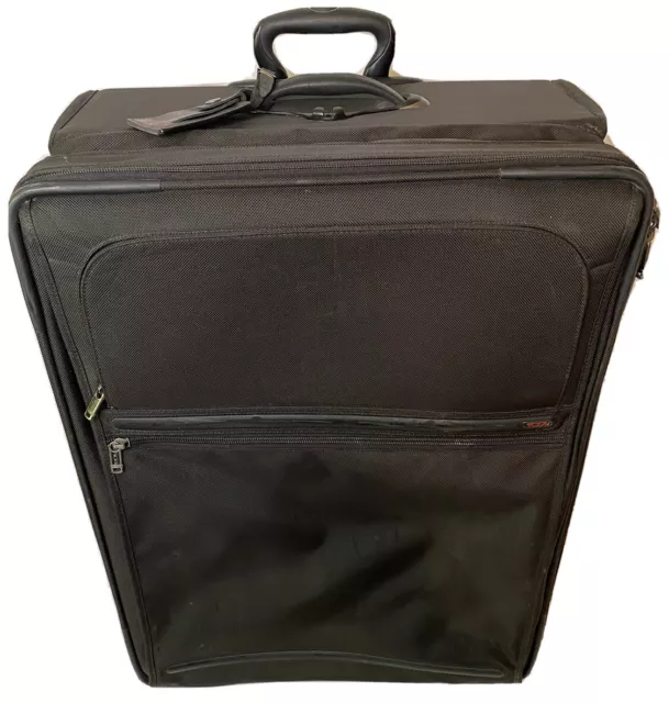 Tumi Black Ballistic Nylon Extended Trip Expandable 28" Wheeled Luggage