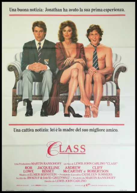 CLASS Manifesto Film 2F Poster Originale Cinema LUIS JOHN CARLINO