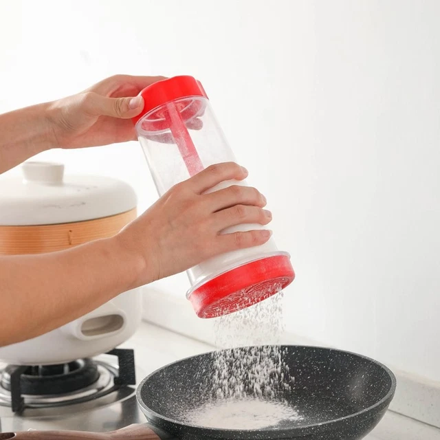 Strainer Filter Powder Sieve Icing Dispenser Flour Sifter Sifting Tool