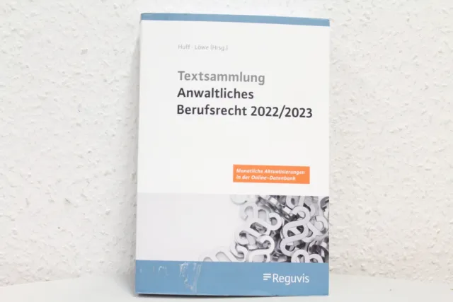 Textsammlung anwaltliches Berufsrecht 2022 2023 Reguvis Neu Rechnung MwSt
