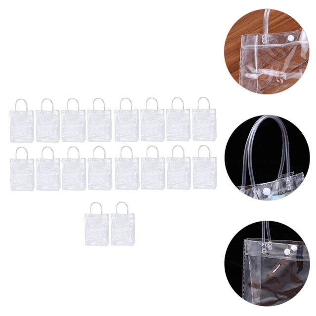 Sacchetto di plastica in PVC sacchetto trasparente per l'imballaggio di regali sacchetto vino matrimonio