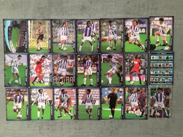 Lote De Cromos De Futbol  Del Real Valladolid Temporada 2003/2004