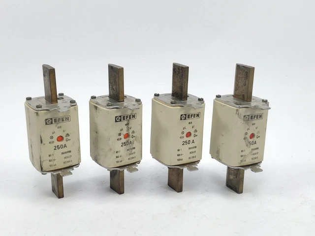 Efen 350350150 Fusible 250A 500V Gl NH1 120kA 4Pcs