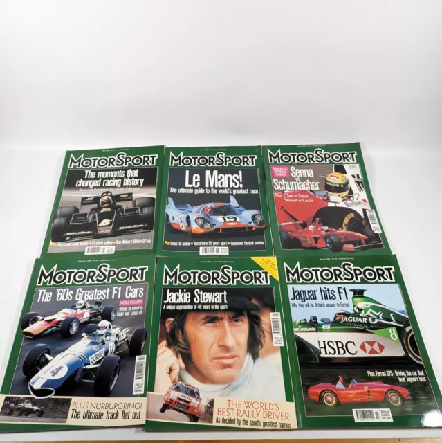 Motorsport magazine F1 Formula 1 Bundle 1997 -2001