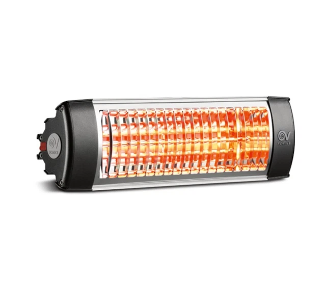Infrarotstrahler Terrasse Strahler Heizer Heizstrahler Outdoor Soleil 1500 W