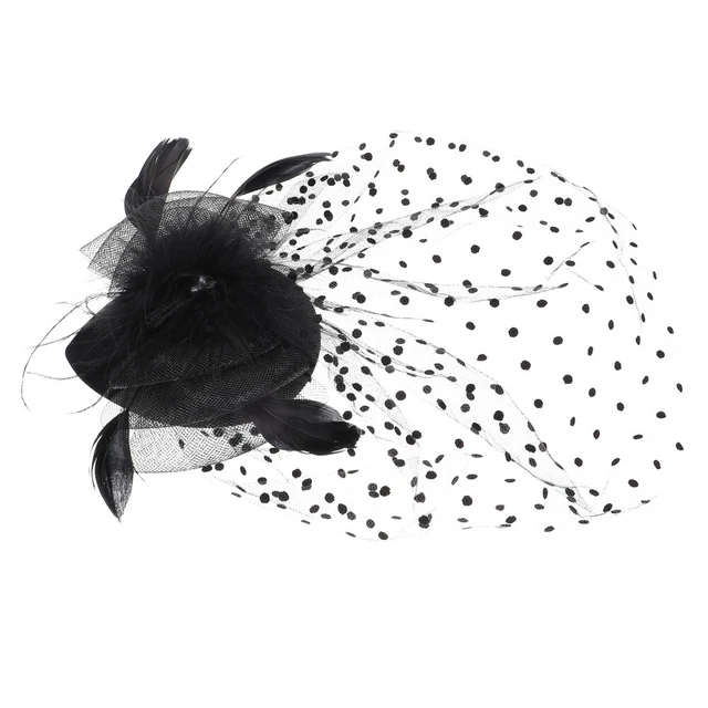 Vintage Festival Retro Wedding Hat Decoration Female Wedding Hat