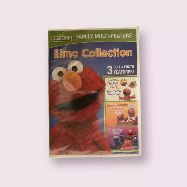 ELMO COLLECTION (DVD, 2017) Sesame Street Elmo’s World Family Triple ...