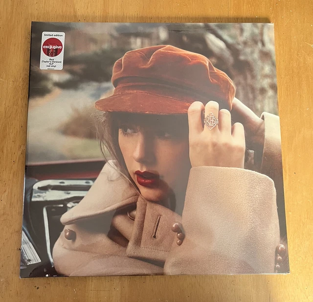 TAYLOR SWIFT RED Taylor's Version 4LP Target Exclusive Red Vinyl EUR