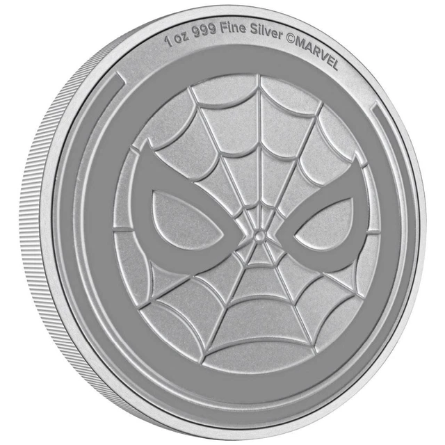 Silbermünze Spider-Man™ Marvel™ 2023 - Niue - Anlagemünze - 1 Oz ST