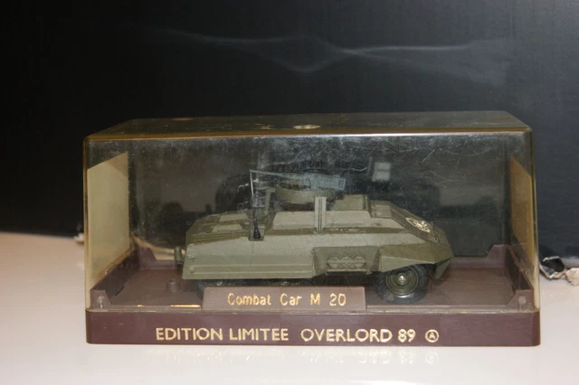 Solido 1/50 - Combat Car M20 CANARD - 2e DB Française - WW2 - Neuf Sous Boîte