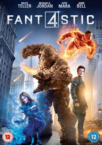 Fantastic Four DVD (2015) Kate Mara, Trank (DIR) cert 12 ***NEW*** Amazing Value