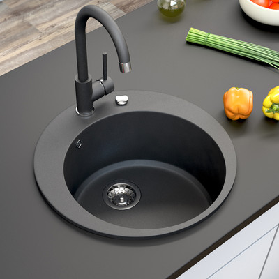 Bergstroem Lavello da cucina in granito Lavello da cucina da incasso gris Bergstroem 