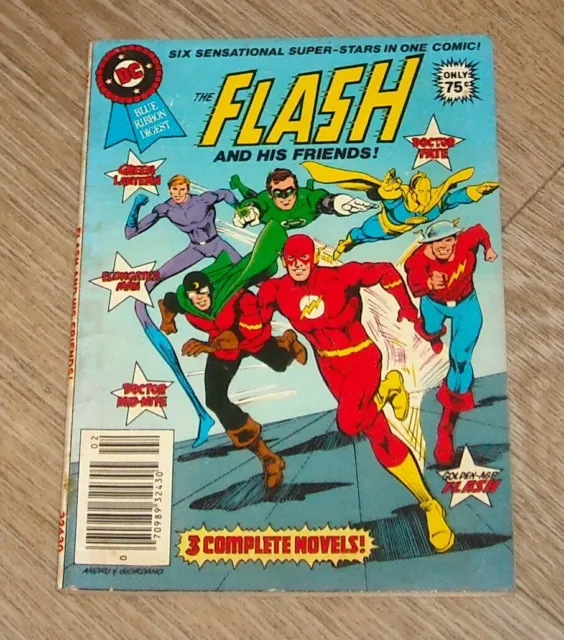 DC SPECIAL BLUE RIBBON DIGEST # 24 The FLASH & HIS FRIENDS 1981 GREEN LANTERN