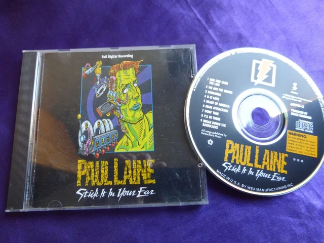 PAUL LAINE STICK It In Your Ear Japan CD WPCP-3525 EUR 32,23