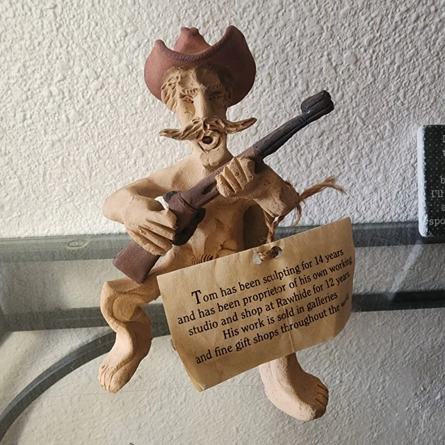 Tom Schoolcraft Hand Sculpted, Signed Original