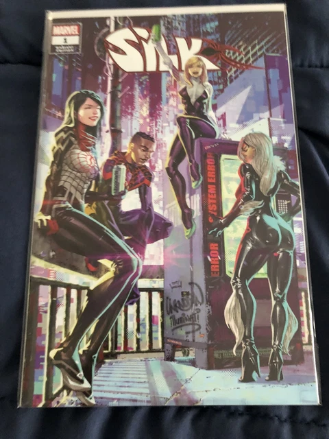 Silk #1 Kael Ngu Unknown Comics Trade Variant.