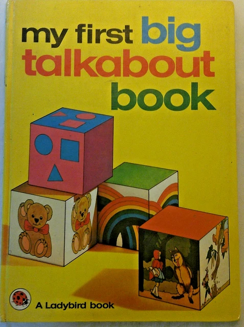 1978 LARGE HB Adapted from Ladybird Series My First Big Talkabout Book ...