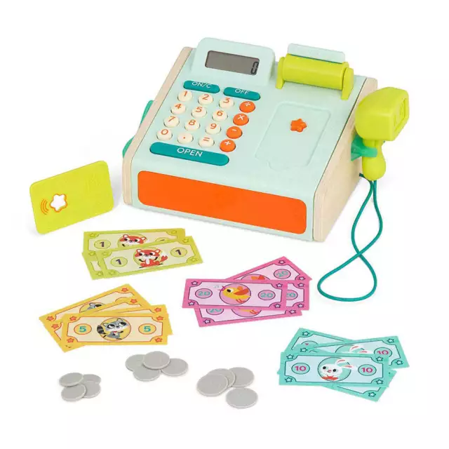 B. Toys Mini caisse enregistreuse de qualité supérieure, jeu de simulation, joue