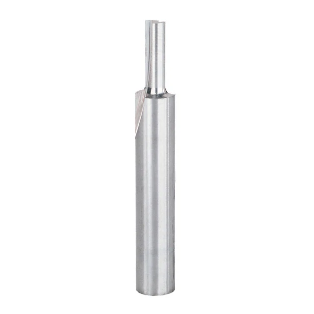 Diablo DR04100 Carbide Double Flute Straight Router Bit 1/8 Dia. x 1-3/4 in.