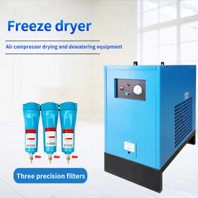 DH-10AC Refrigerating Dryer Air Compressor Refrigerated Freeze Dryer For 7.5Kw