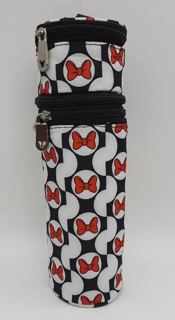 Disney Baby Mickey Minnie Mouse Baby Bottle Insulated Holder Bag Pacifier Holder