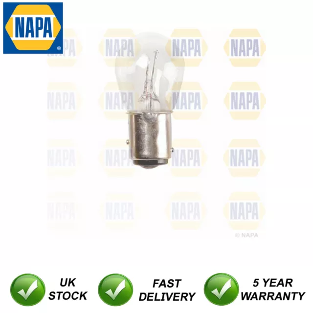 10x Stop + Tail Light Bulbs 380 12V 21/5W Front Rear NAPA Fits Ford Vauxhall
