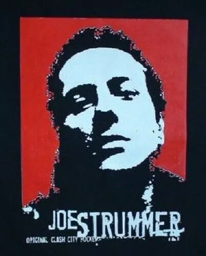 JOE STRUMMER punk big back patch clash