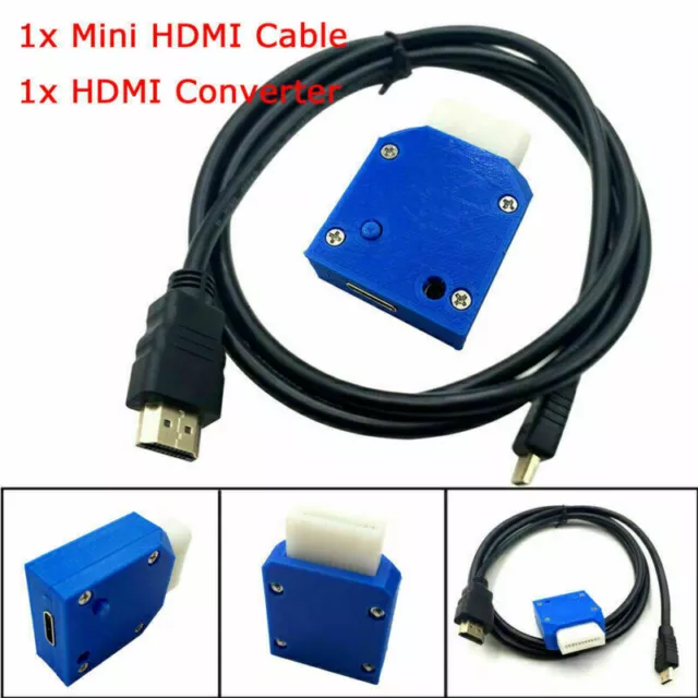 Universal - Composant vers convertisseur compatible HDMI Composant vidéo  RGB vers adaptateur câble compatible HDMI pour PS2 Wii DVD pour HD