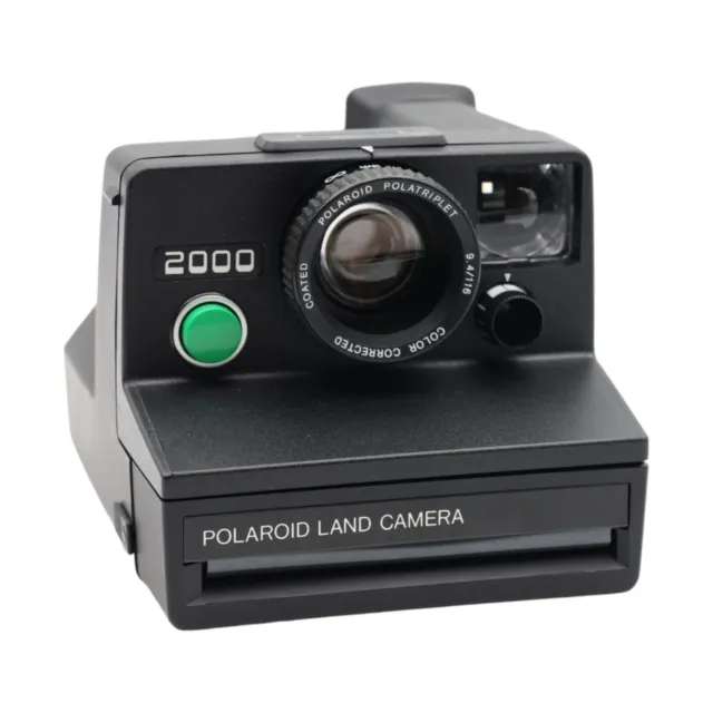 Polaroid Land Camera 2000 Cámara Instantánea Con Verde Ausloeseknopf