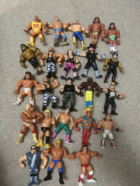 Vintage 90s Hasbro Wwf Figures Bundle WWE Job Lot