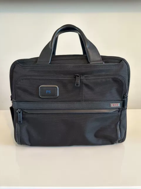 Brand NEW - TUMI Alpha 3 Expandable Organizer Laptop Briefcase (Black)