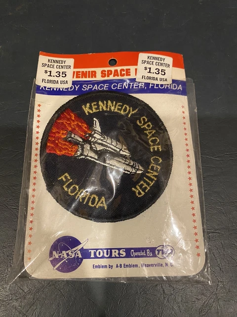 Vintage KENNEDY SPACE CENTER PATCH NASA Space Shuttle