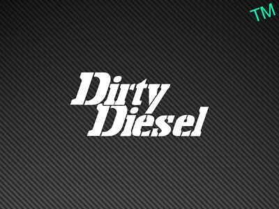 Dirty Diesel Car Van Sticker Decal 4x4 Off Road Turbo D Vinyl