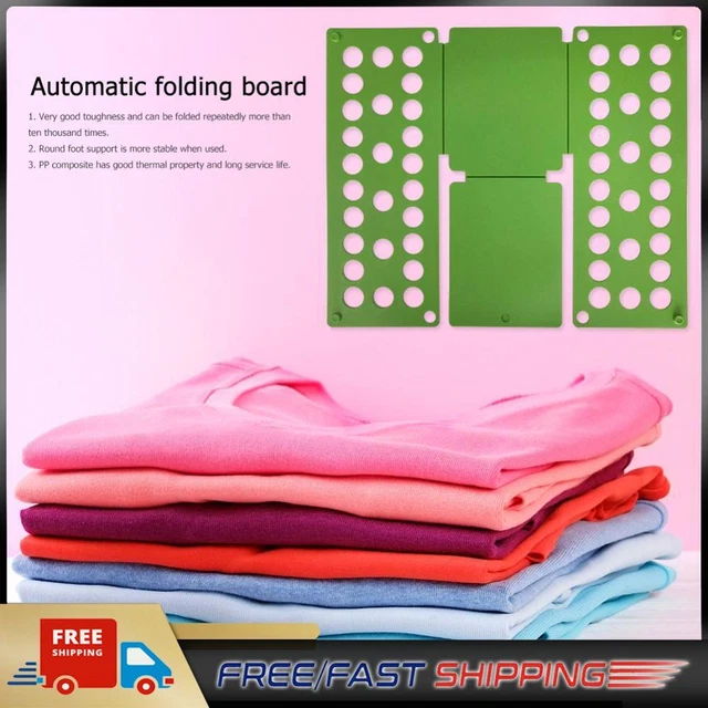 Organizzatore Tavola Pieghevole Lavanderia Bambini Abbigliamento Regolabile (Verde)
