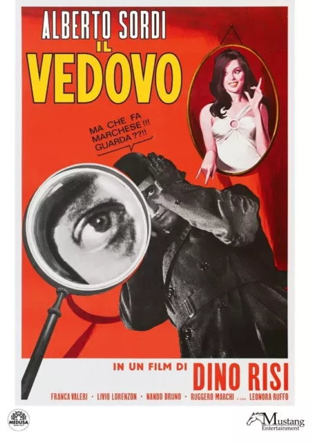 Dvd IL VEDOVO Dino Risi Alberto Sordi Franca Valeri nuovo sigillato 1959