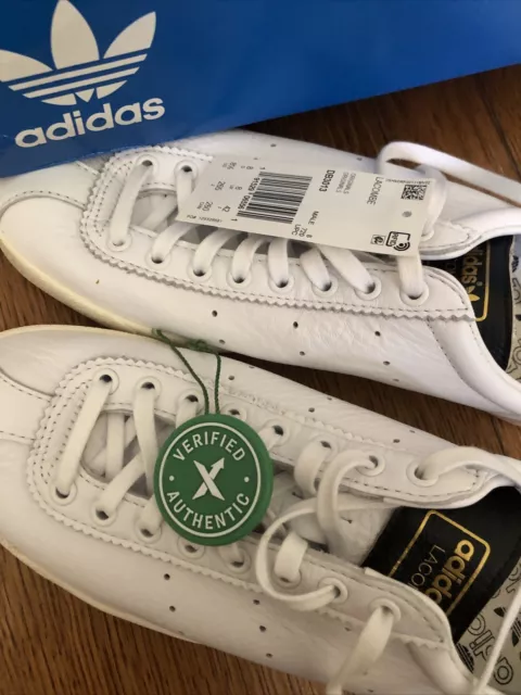 Adidas lacombe sale white black
