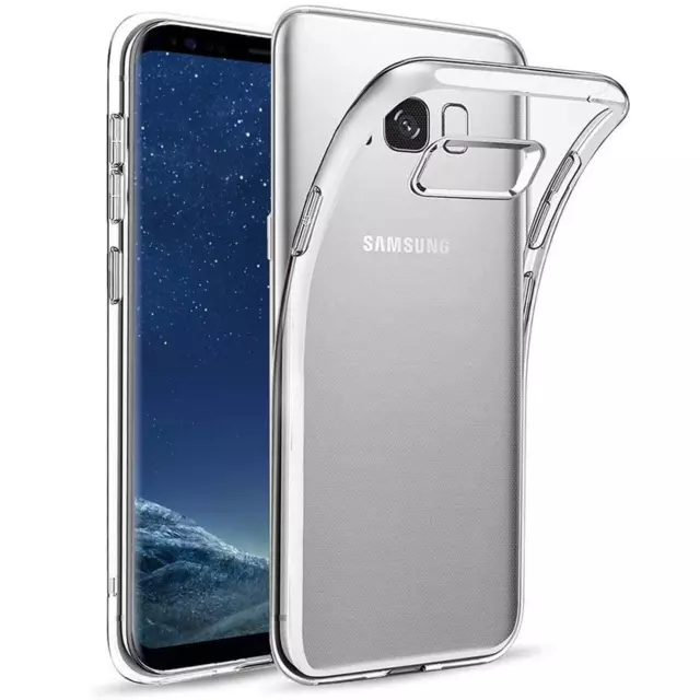 Schutz Hülle Für Samsung Galaxy S8 Plus Handy Tasche Slim Silikon Cover Case