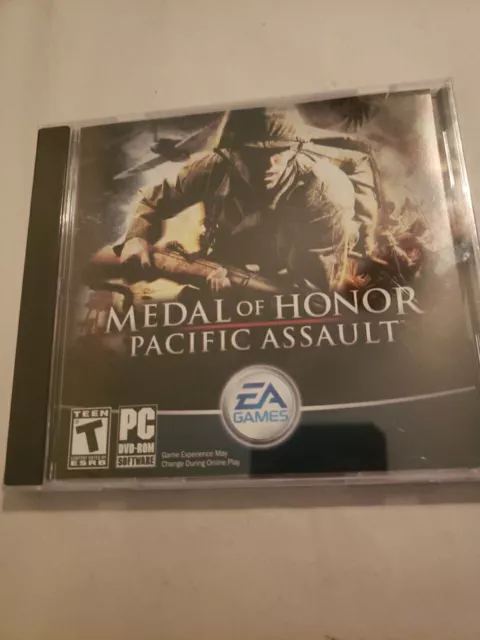 Medal Of Honor Pacific Assault PC DVD-ROM Software Game New Sealed