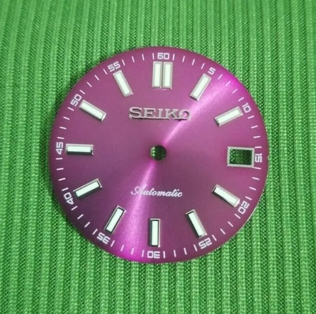 PURPLE DIAL FOR Seiko Submariner Diver Watch Fits Seiko Nh35 Nh36 7S26 7S36  EUR 40,79 - PicClick FR
