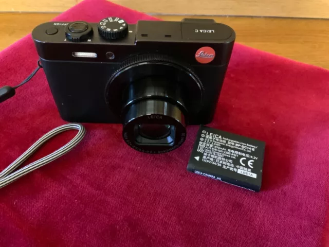 Leica Camera C Type 112 digital Red& Black