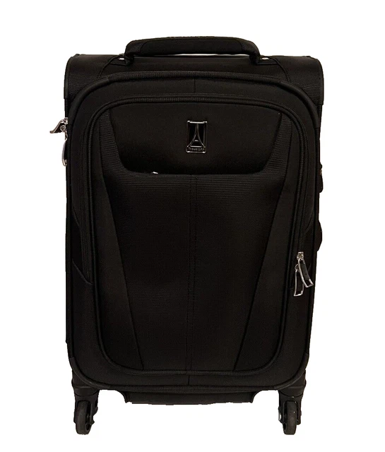 NEW TRAVELPRO MAXLITE 5 20” Softside CarryOn Spinner Luggage Black