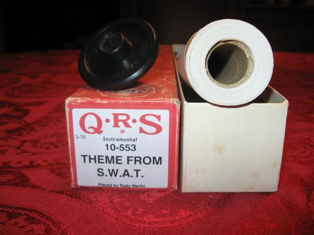 Theme From S.W.A.T. QRS Player Piano Roll #10-553: Hear It Play! Theme From S.W.A.T. QRS Player Piano Roll #10-553: Hear It Play!