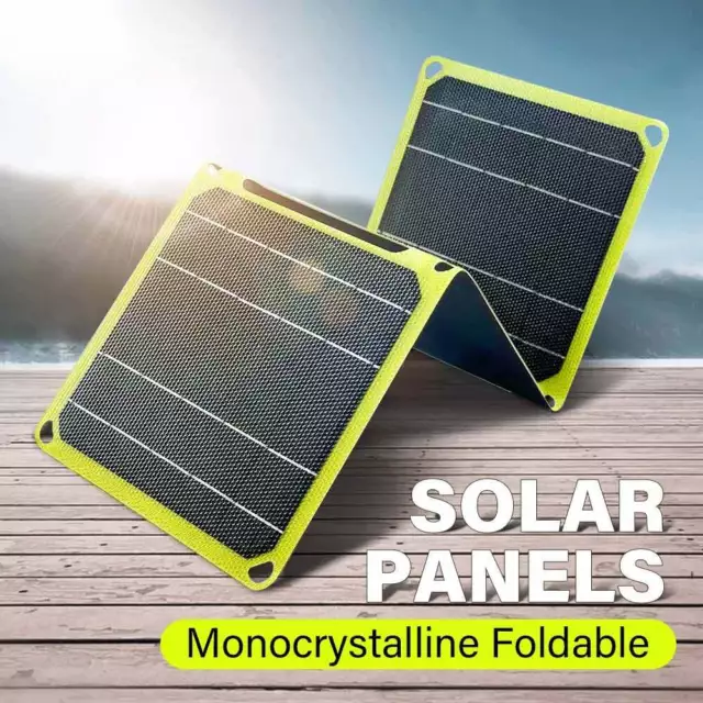 400W Waterproof Solar Panel Foldable IP67 Portable Charger USB Port Flexible