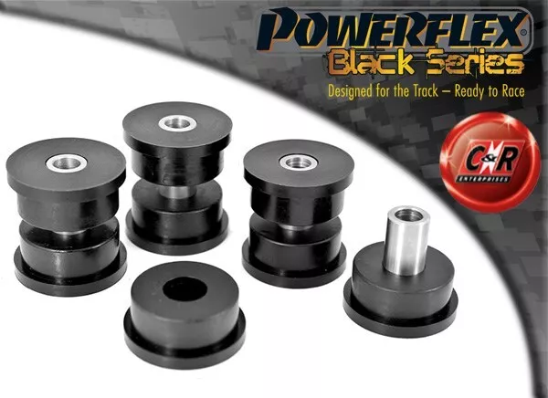 Powerflex Black Série Avant Alliage Moyeu pour Alfa Romeo 33 83-95 PFF1-101BLK