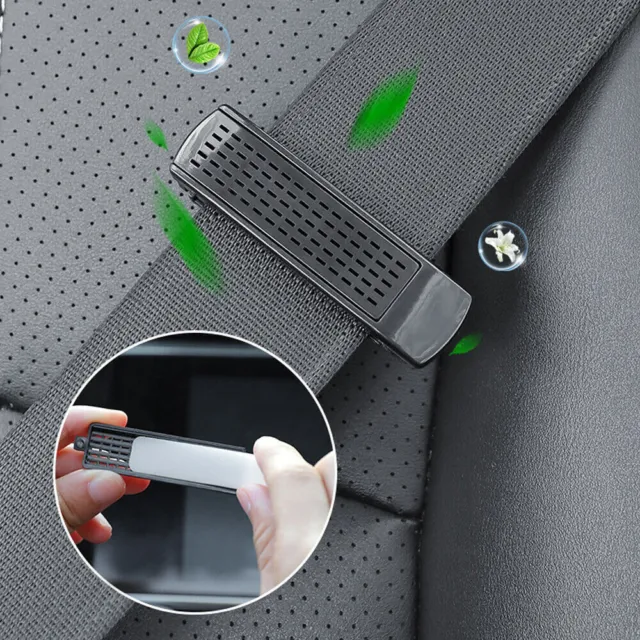 Car Accessories Seat Belt Fixing Clip Limiter Anti Slip Parts w/ Solid Fragrance