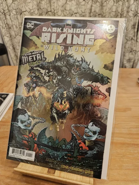 DARK KNIGHTS RISING : THE WILD HUNT ISSUE 1 - FIRST 1st PRINT BATMAN METAL