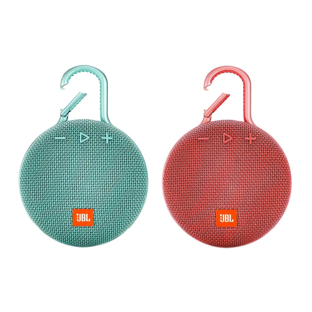 NEW JBL CLIP 3 Portable Bluetooth Speaker Red/Green/Blue/Black 29.88