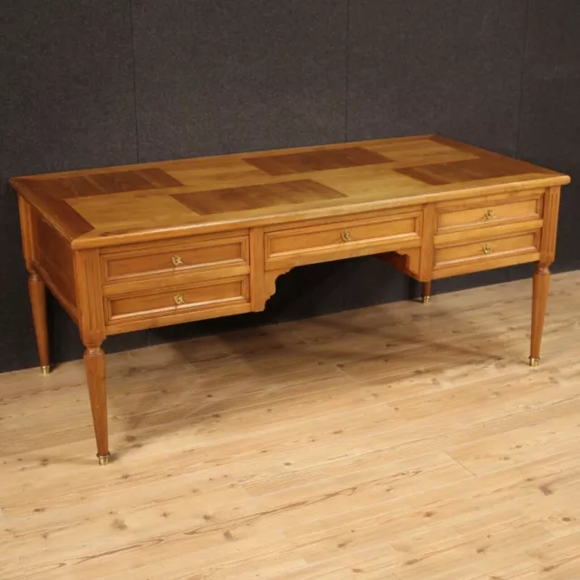 Secretary Desk Table Desk Furniture Antique Style Large Secretary Xx Century 900